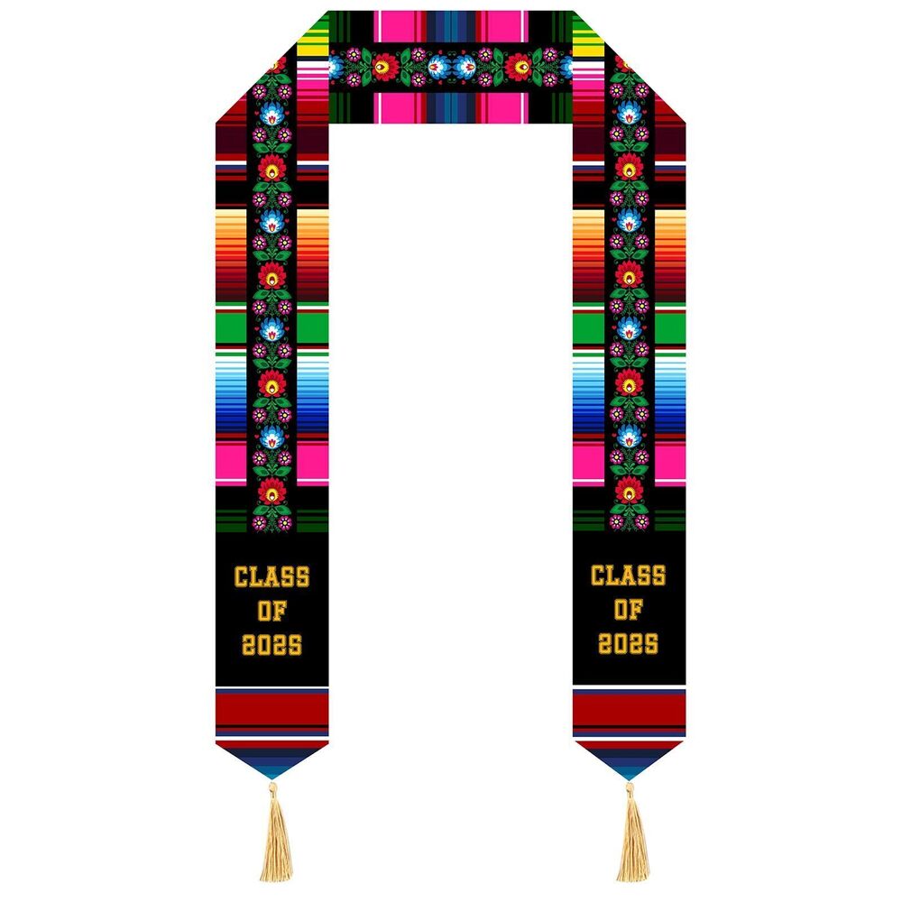 7733 Mexican Sash for Graduation 2025 | Mexican Graduation Stole Class of